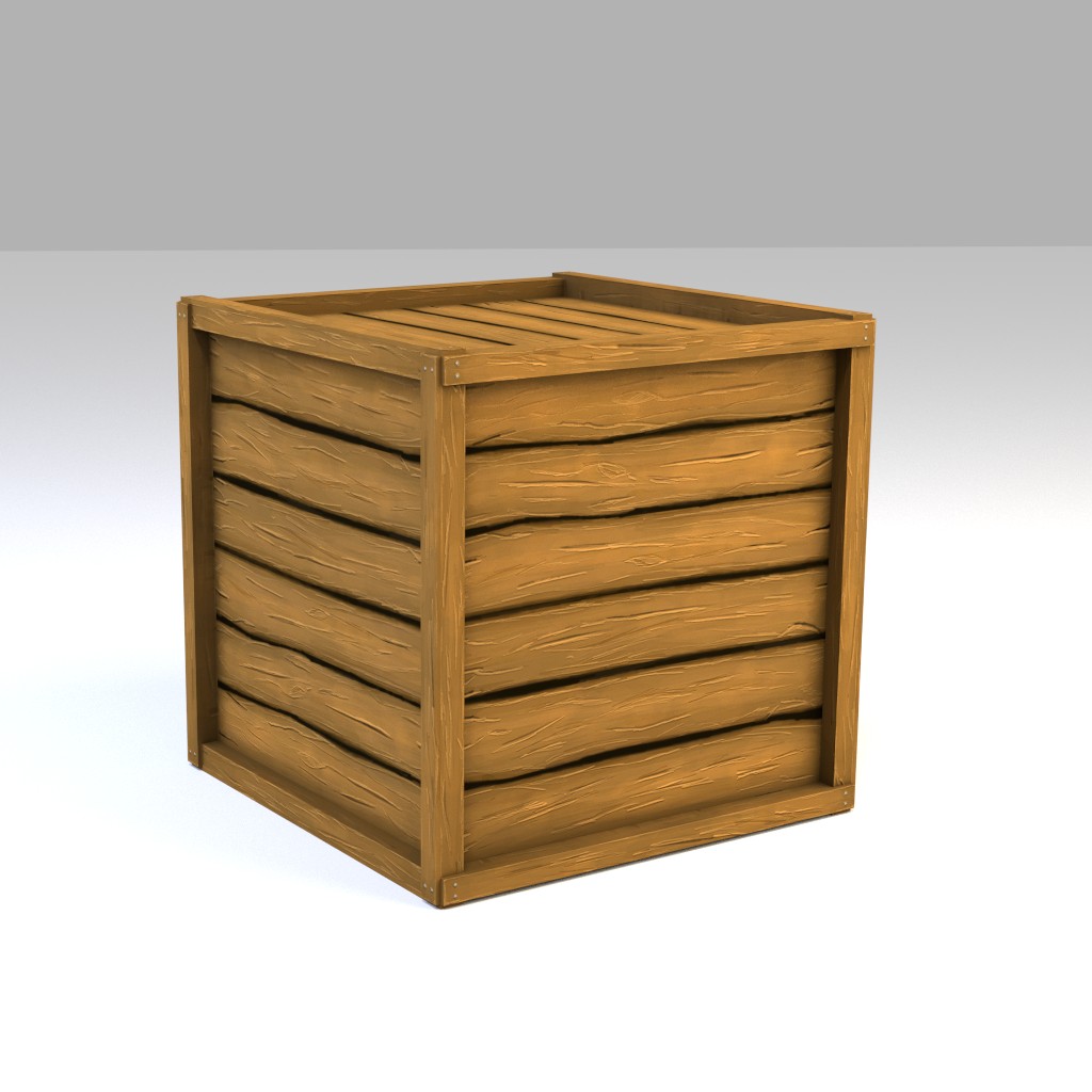 Wooden Crate preview image 1